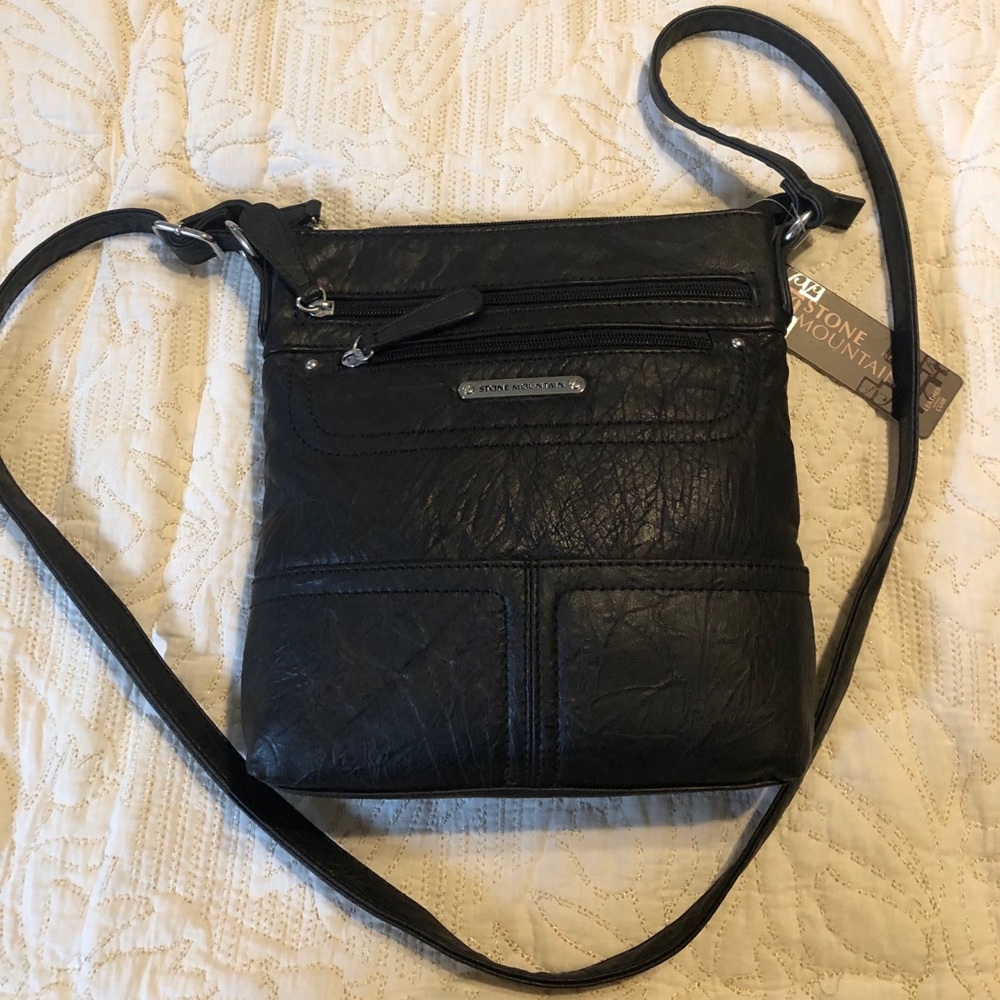 Stone Mountain Leather crossbody bag